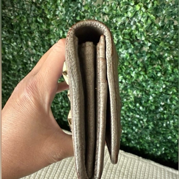 Jimmy Choo Star-Studded Gray Wallet Authentic with COA - Picture 8 of 13